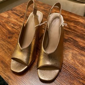 Gold Heels